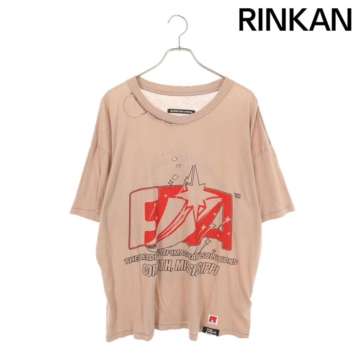 リヴィントンロイレビス 25SS FOUNDING NARRATIVE TEE ダメージ リヴィントンロイレビス 25SS FOUNDING NARRATIVE TEE ダメージ