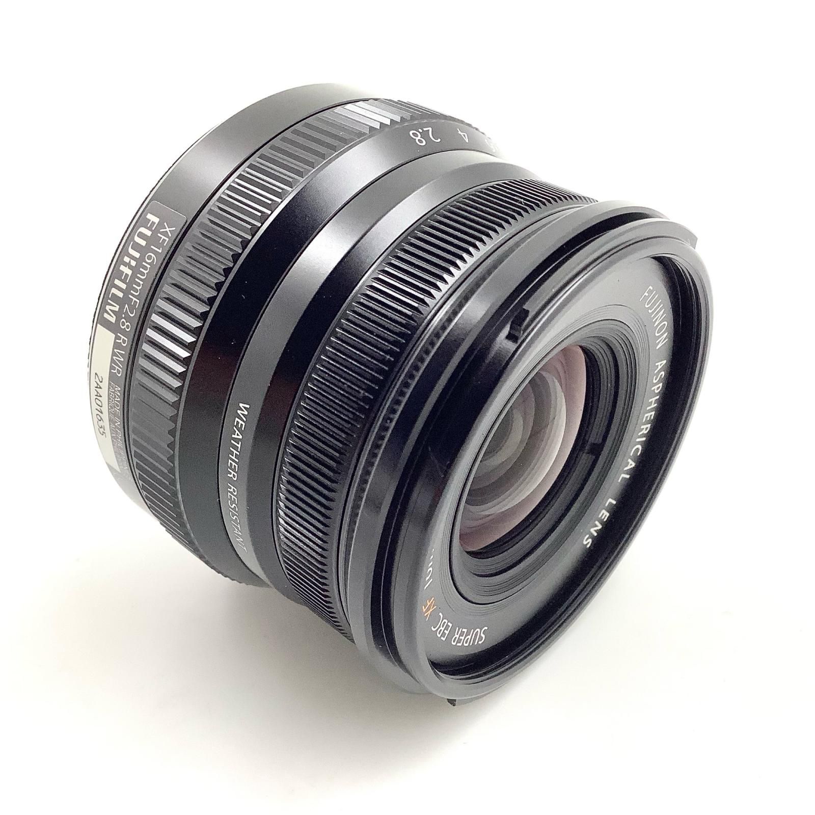返品保証・動作確認済】FUJIFILM XF16mm F2.8 R WR Amazon | 富士