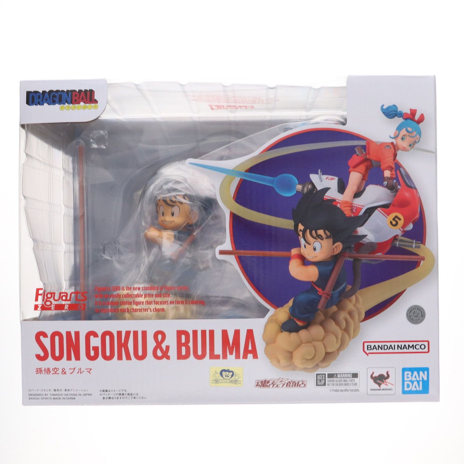 魂ウェブ商店 フィギュアーツZERO 孫悟空-ブルマ ドラゴンボール 完成品 フィギュア バンダイスピリッツ