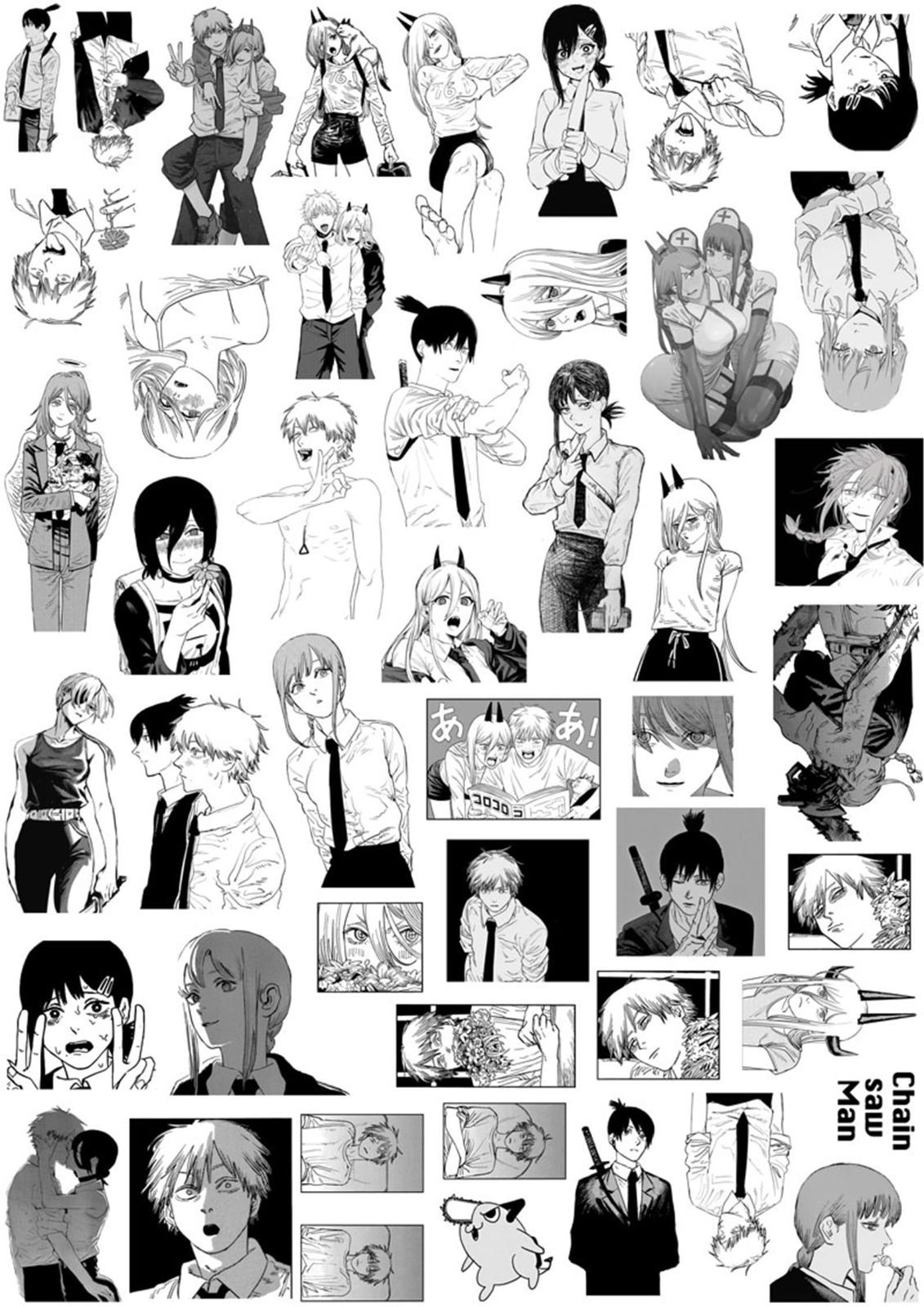 チェンソーマン シール ステッカーセット アニメ 漫画 キャラクター