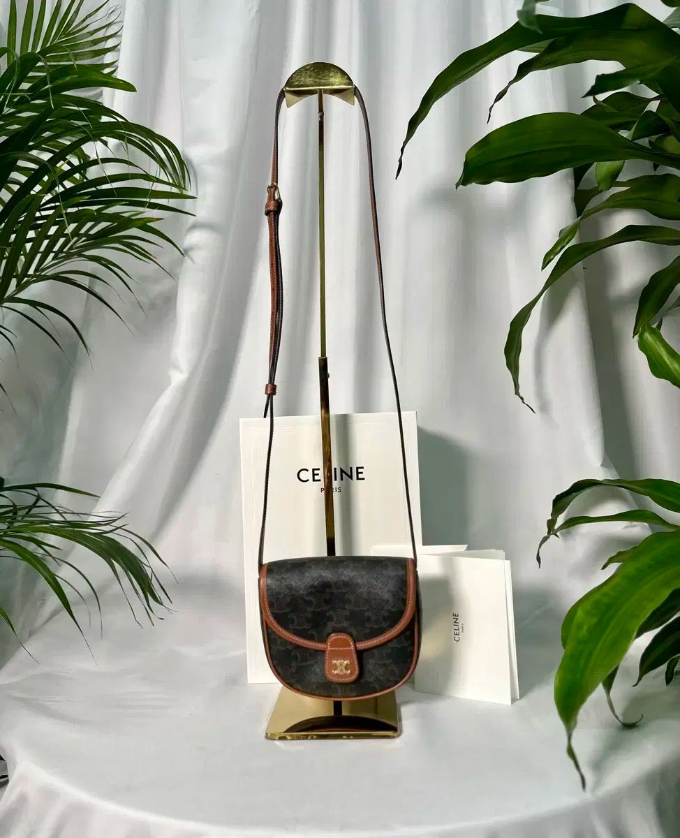 MINI 付属品完備 Celine セリーヌ トリオンフ ヴェルサーチェ