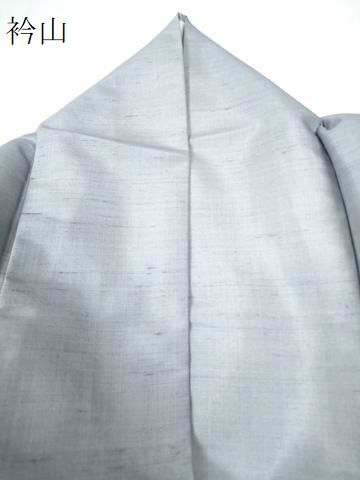 平和屋着物○訪問着 紬地 作家物 手描き 成り物 柿 蕪 きのこ 正絹