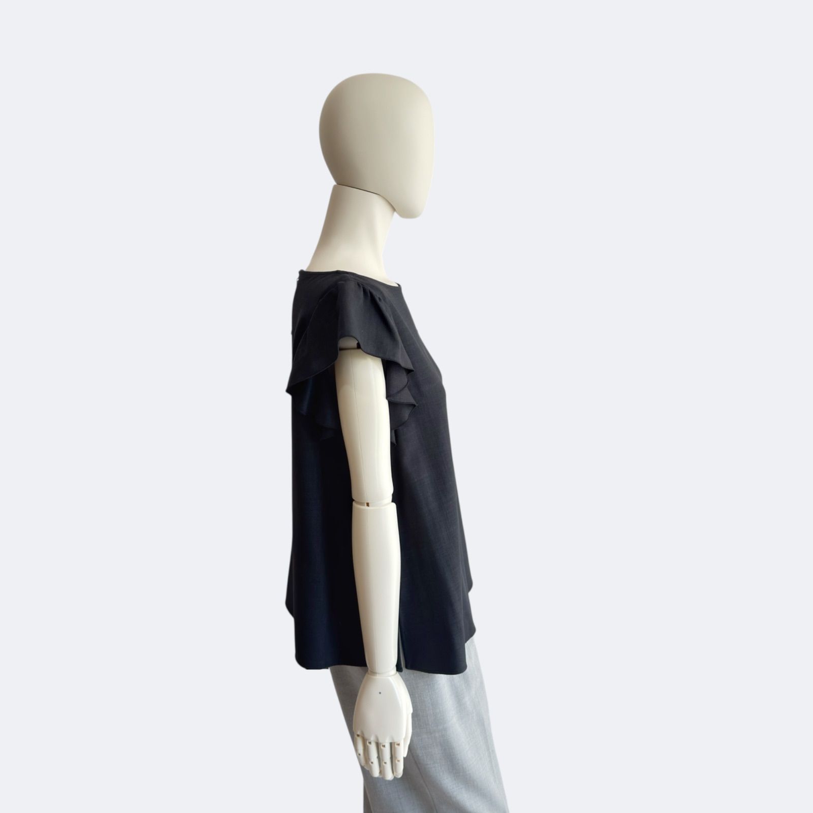 FOXEY NEWYORK フォクシーニューヨーク カットソー ダークグレー FOXEY NEWYORK フォクシーニューヨーク カットソー ダークグレー