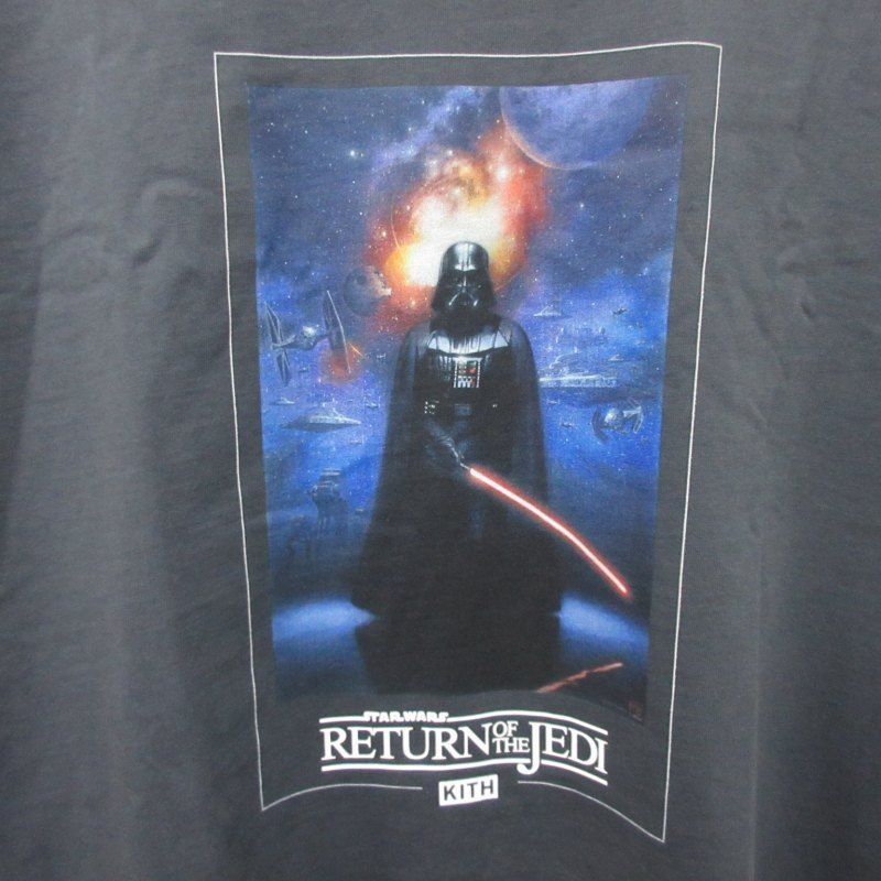 kith ヴィンテージ　スター・ウォーズ ダース・ベイダー Tシャツ　L KITH Star Wars Return of the Jedi Darth Vader Poster Black