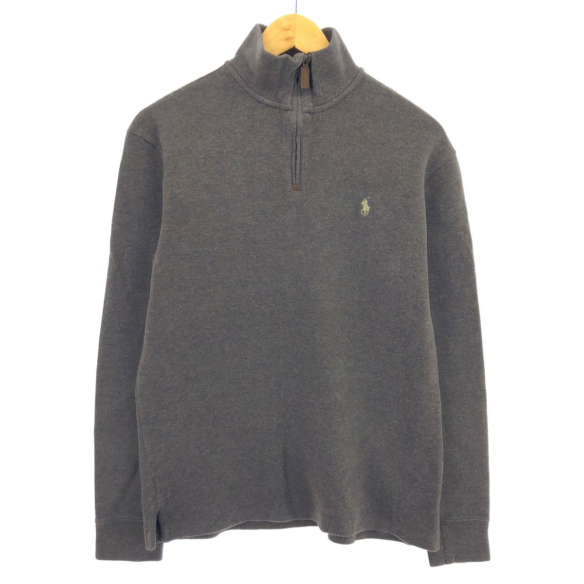 古着 ラルフローレン Ralph Lauren POLO by Ralph Lauren ハーフジップスウェットシャツ トレーナー メンズS /eaa409544/eaa409544
