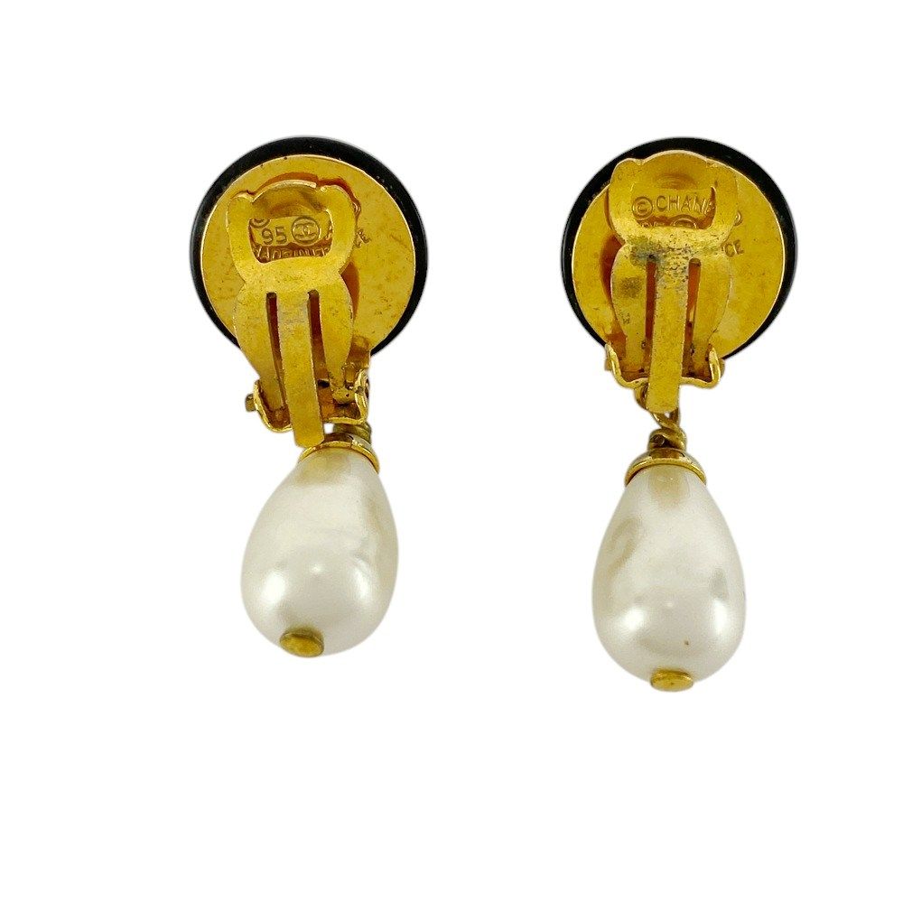 □美品□ シャネル ココ イヤリング アクセサリー フェイク