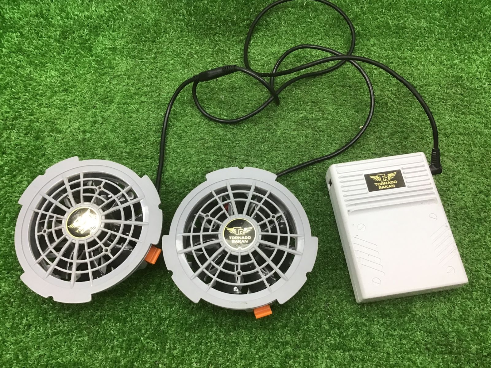 トルネードラカン 空調ファンセット トルネードラカン空調服 15v