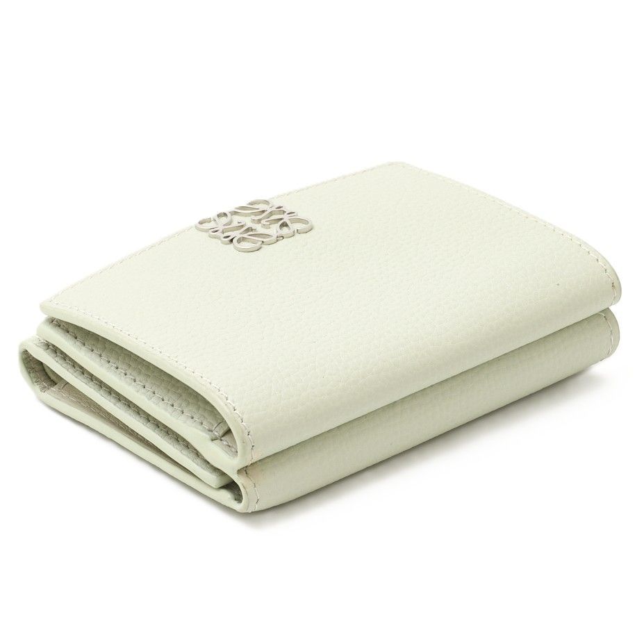 ☆極美品☆ロエベ トライフォールド ウォレット アナグラム ミント