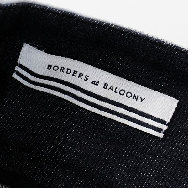 BORDERS at BALCONY ボーダーズアットバルコニー デニムフレアスカート