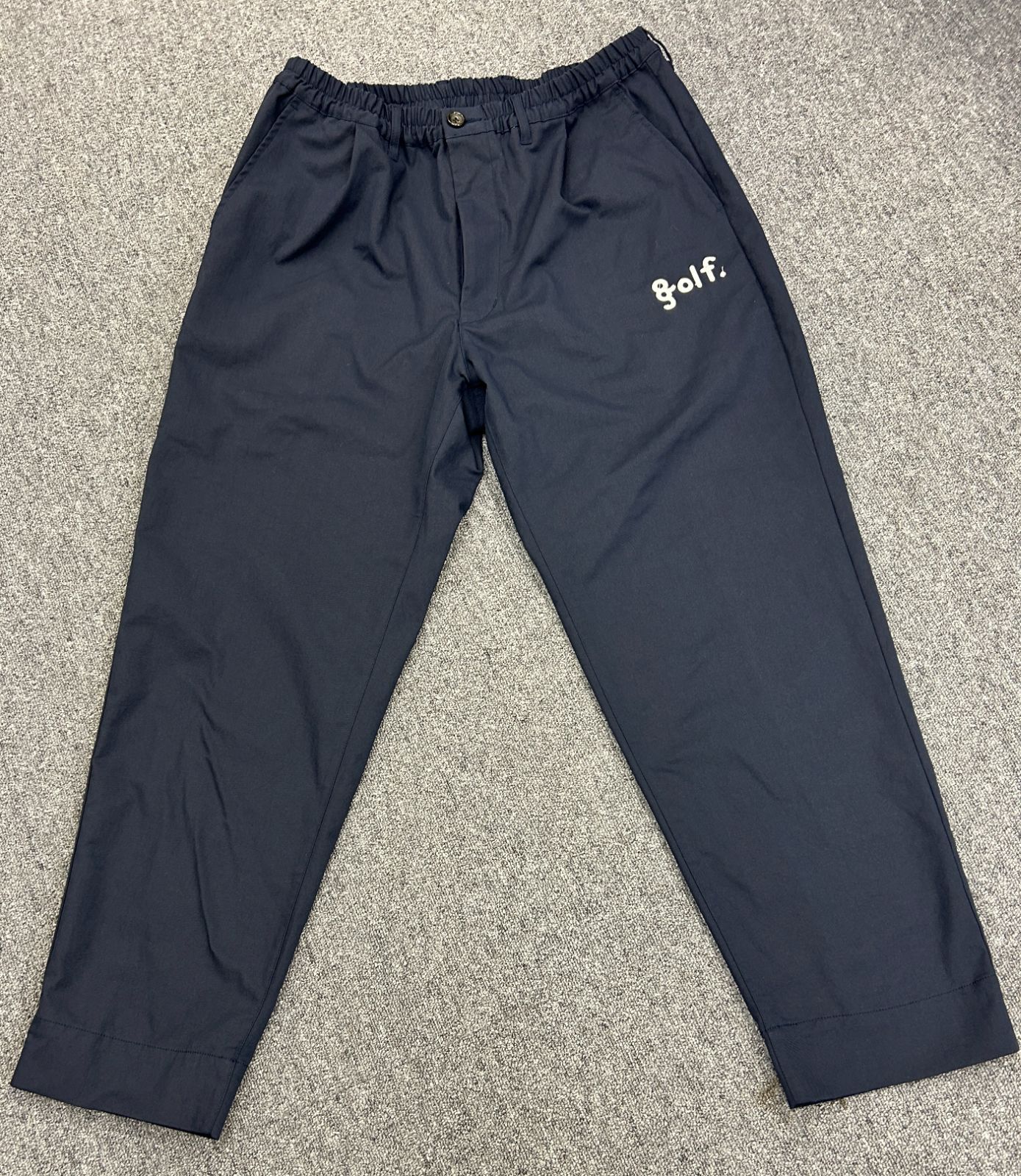 メンズウェア 8GSHOOT ONE TUCK STRETCH PANTS ONE TUCK STRETCH PANTS -BLACK-【8gshoot】