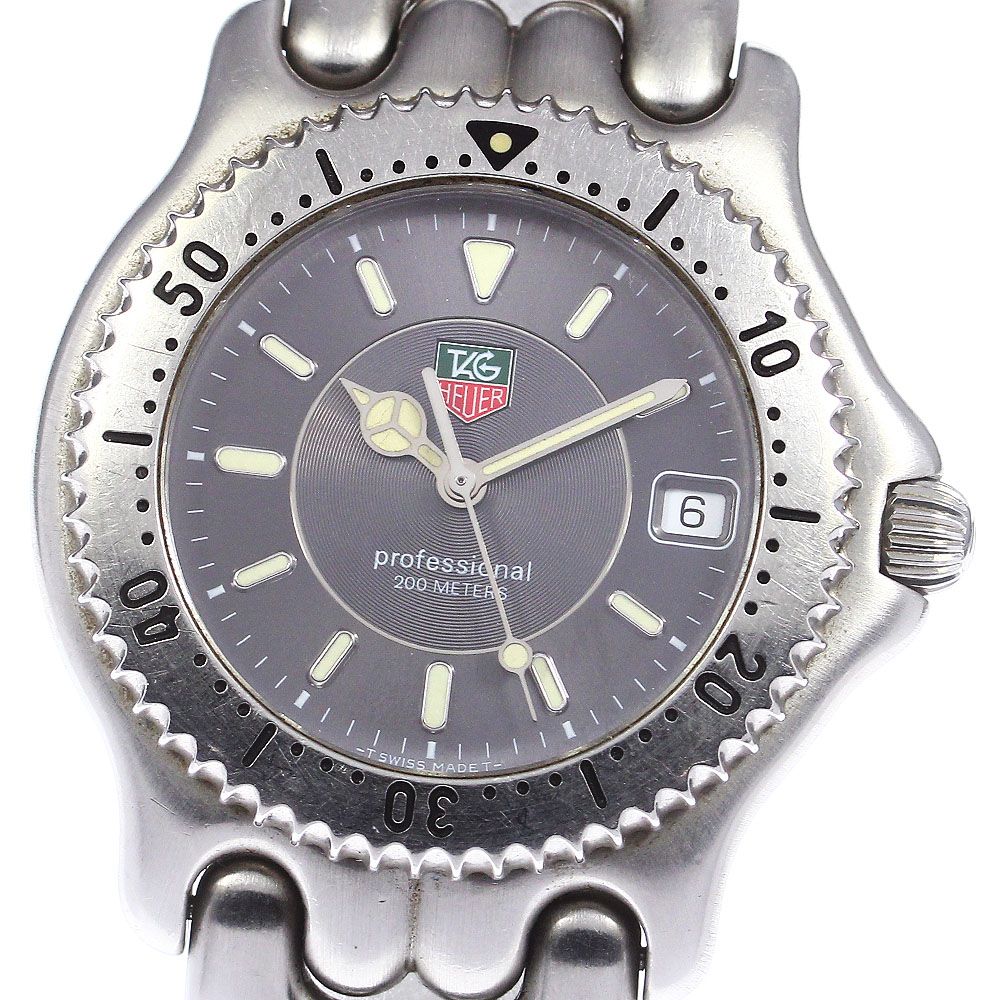 タグホイヤー TAG HEUER WG1113-K0 セル デイト クォーツ メンズ _768300-