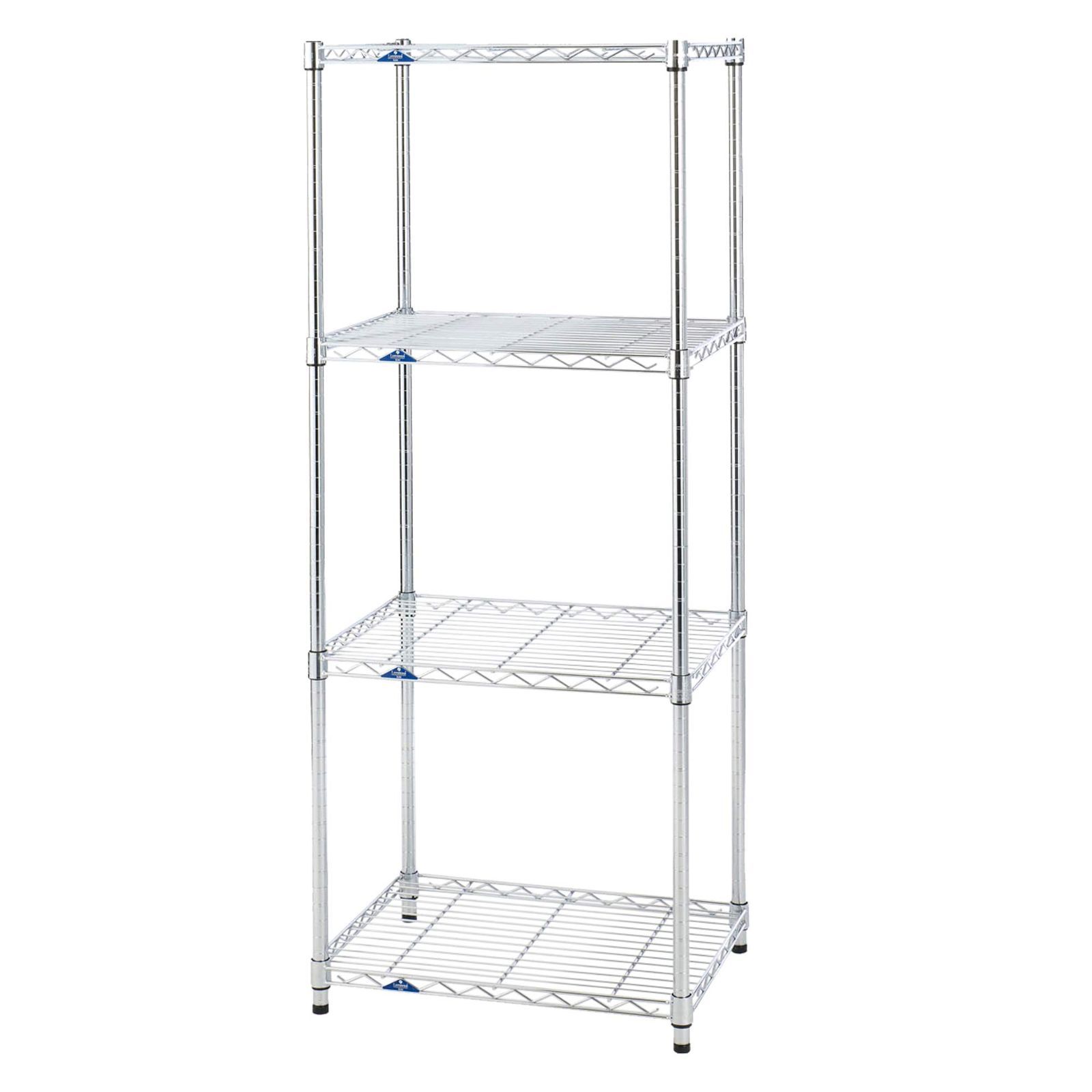 即日発送 ラック スチールラック スリム 収納棚 幅60 4段 防サビ加工 キャスター付き ルミナス 頑丈 耐荷重135kg 棚板1枚あたり 豊富なカスタムパーツ ドウシシャ ポール径25mm 幅61×奥行46×高さ156.5cm キッチン MH6015