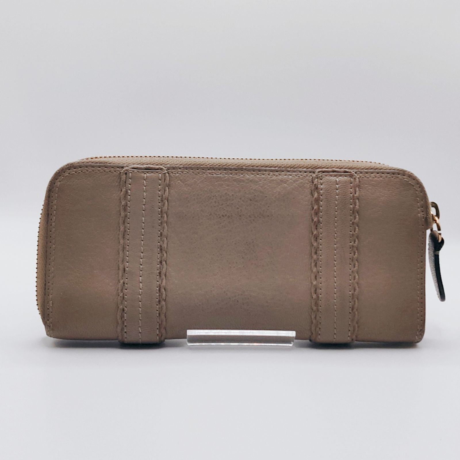 クロエ Chloe 財布 長財布 L字ファスナー グレージュ - メルカリ