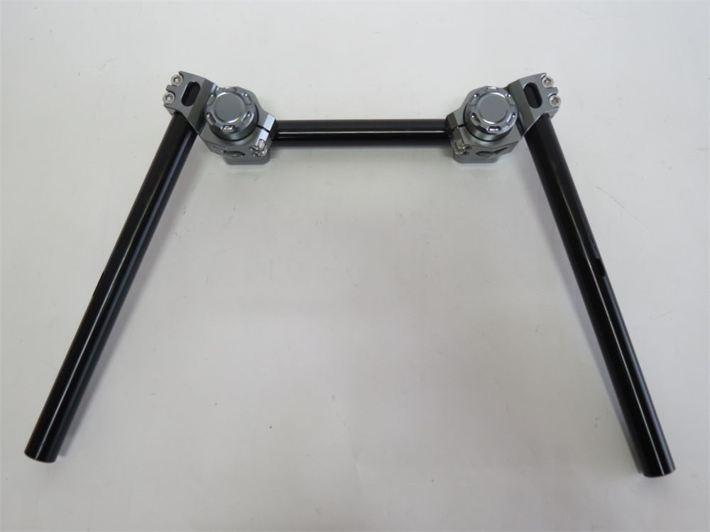 ※kst※セパレートハンドル 汎用 adv150 ADV 160 2023 tmax CNC Φ22ｍｍ Φ28ｍｍ 角度調整可能 灰