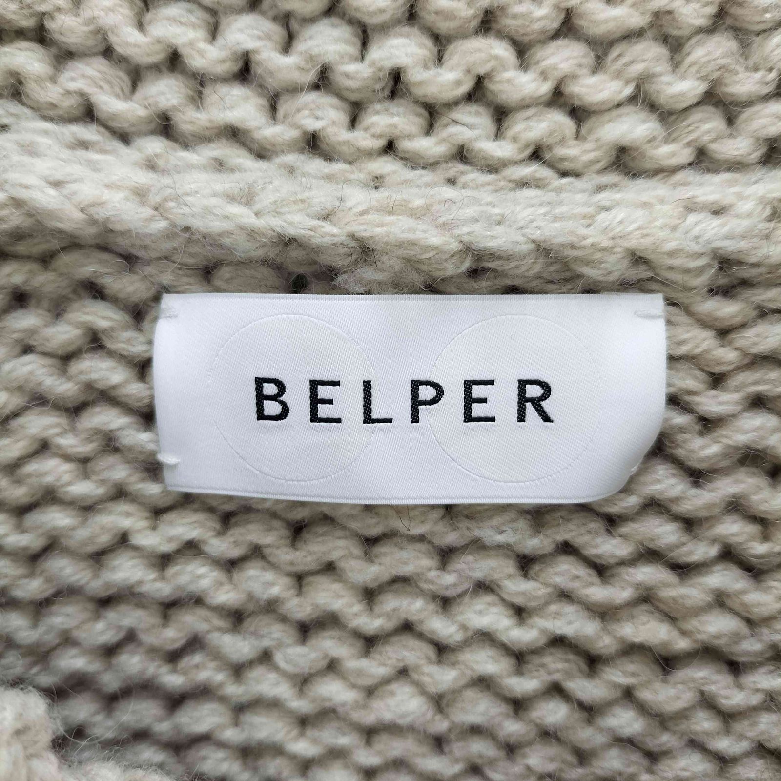 ベルパー BELPER 22AW COWICHAN KNIT JACKET カウチン ニット