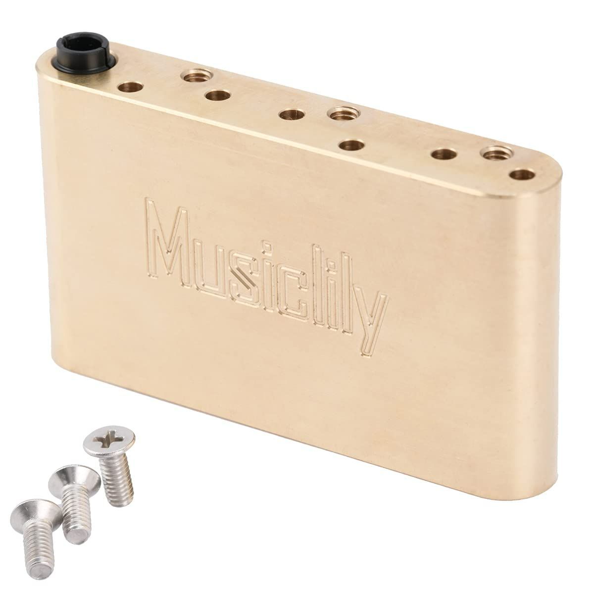 Musiclily Ultra 弦ピッチ10.8mm ストラト ブラス トレモロブロック42mm Wilkinson WVC/WVPトレモロブリッジ エレキギター用 - メルカリ