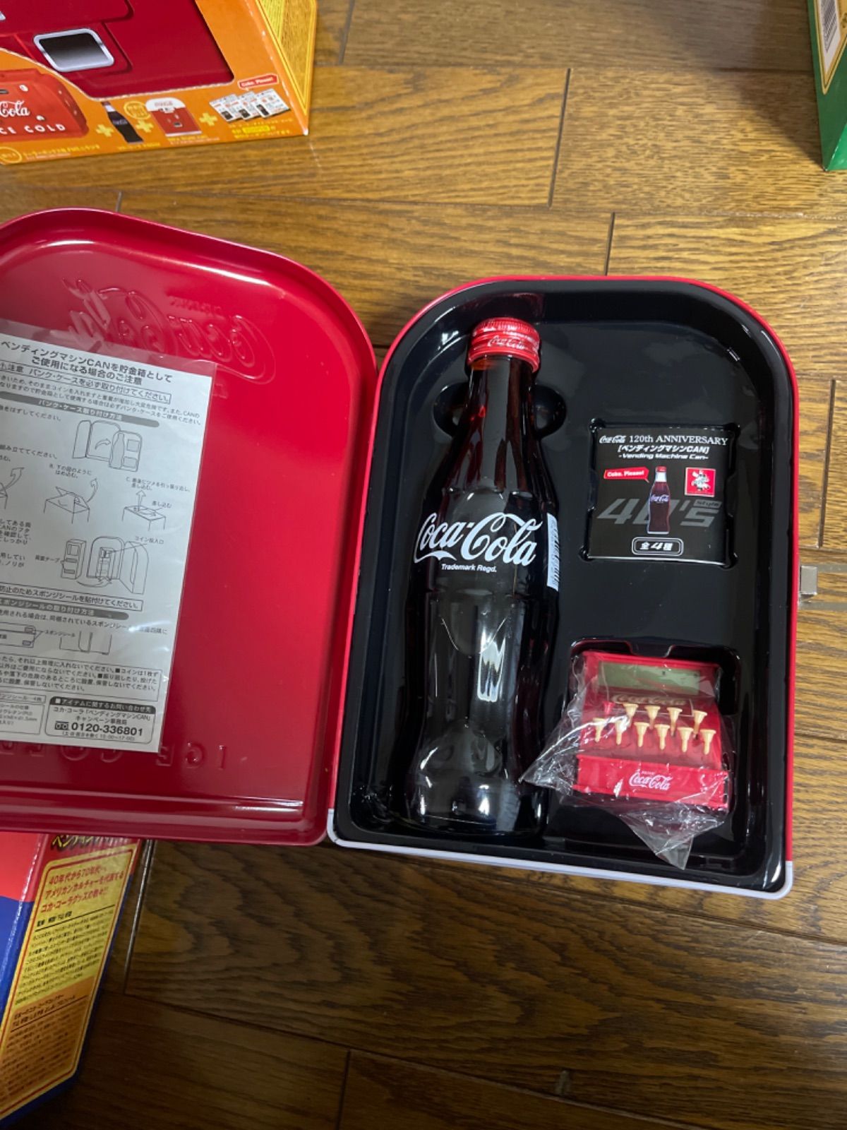 CocaCola コカ・コーラ 120周年記念 ベンディングマシンCAN 4種 コカ・コーラ120周年記念 コカ・コーラ ベンディングマシンCAN