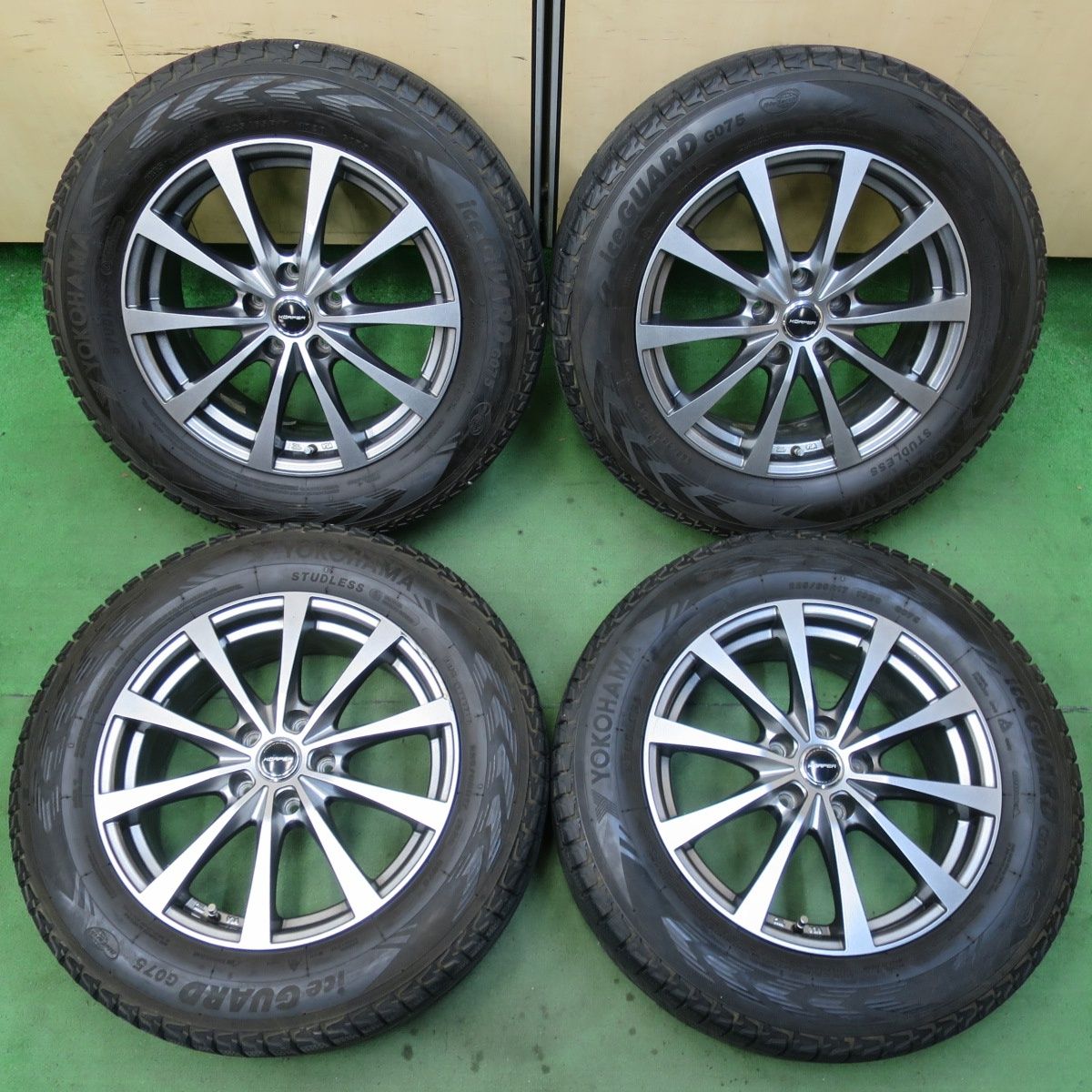 スタッドレスKR36 225/65R17,アルミヴァーレン17インチ4本セット 楽天市場】スタッドレスタイヤ 2024年製 225/65R17 KENDA KR36 ICETEC