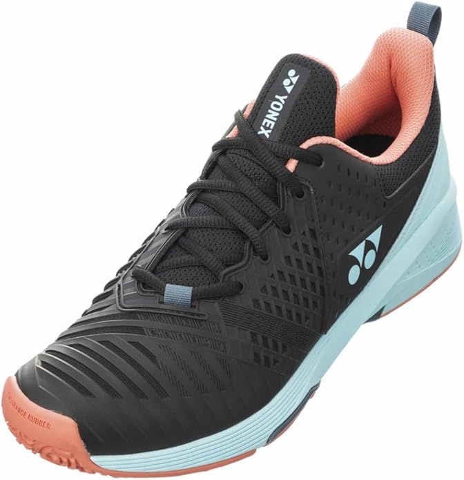 気持ちの良い ヨネックス テニスシューズ パワークッションソニケージ3MGC ブラック|スカイブルー