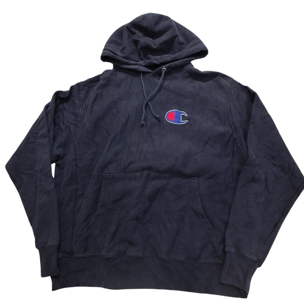 チャンピオン　champion リバースウィーブ　スウェット　バイカラー　古着 90's Champion リバースウィーブ スウェット 