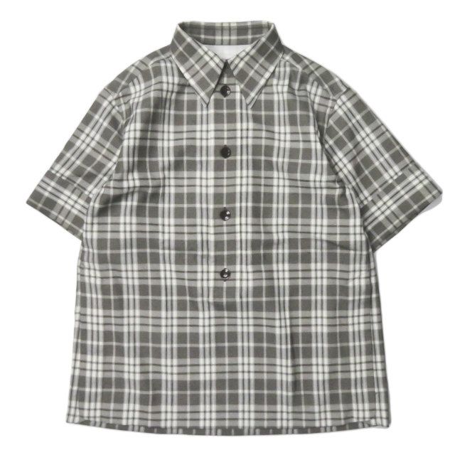 TOGA トーガ 21SS 日本製 Check shirt S/S check チェックシャツ