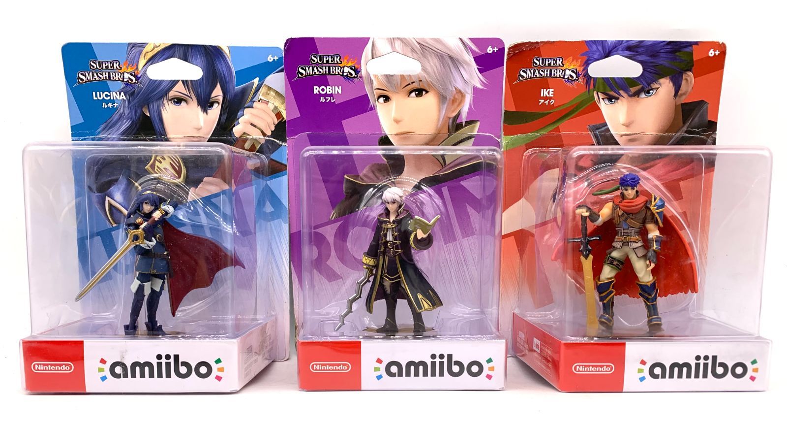 amiibo3体セット　マリオ、ルキナ、ルフレ amiibo3体セット マリオ、ルキナ、ルフレ amiibo3体セット
