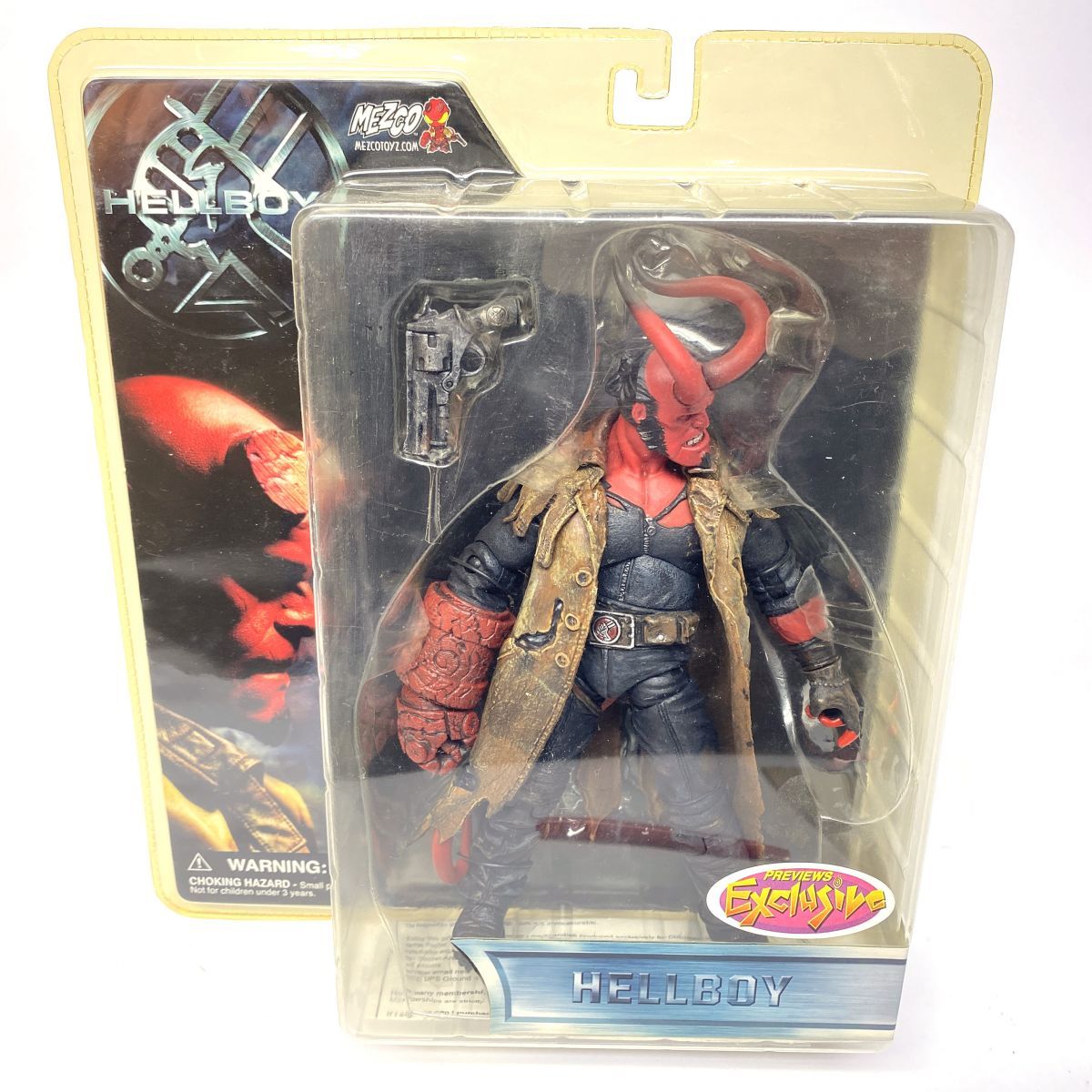 未開封】Battle-Damaged Hellboy ヘルボーイ Previews Exclusive【津山