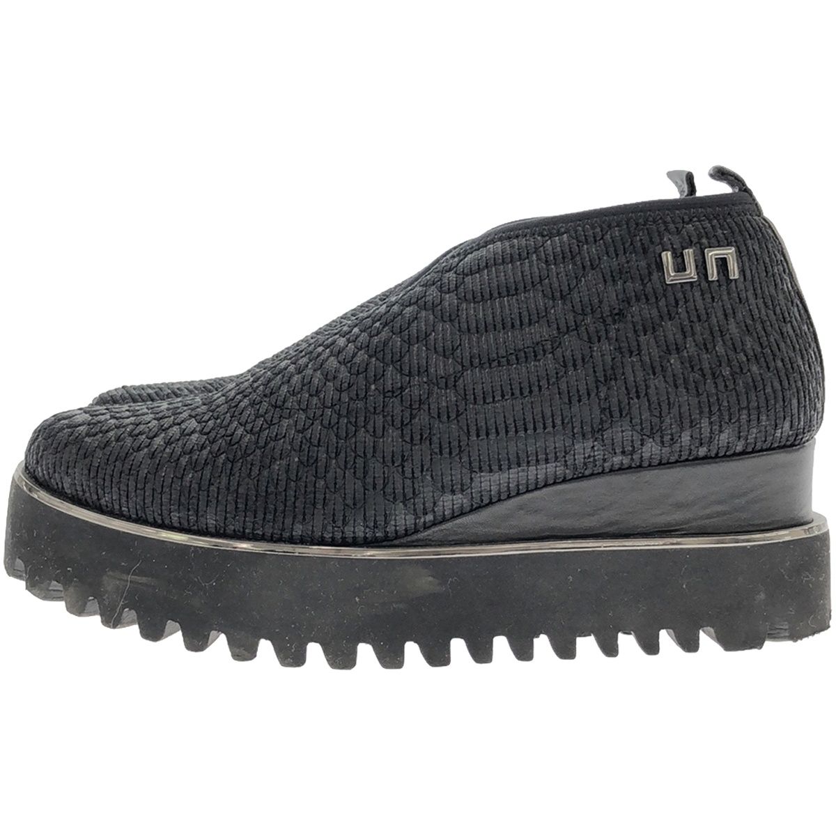 UNITED NUDE ユナイテッドヌード Fold Slip On スリッポンスニーカー  ブラック