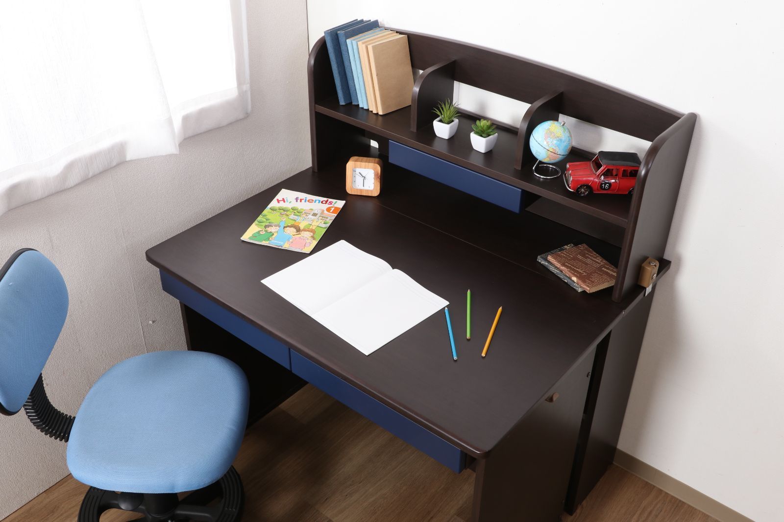 C/D:29926] くみかえデスク ユッカ BR／NV - メルカリ