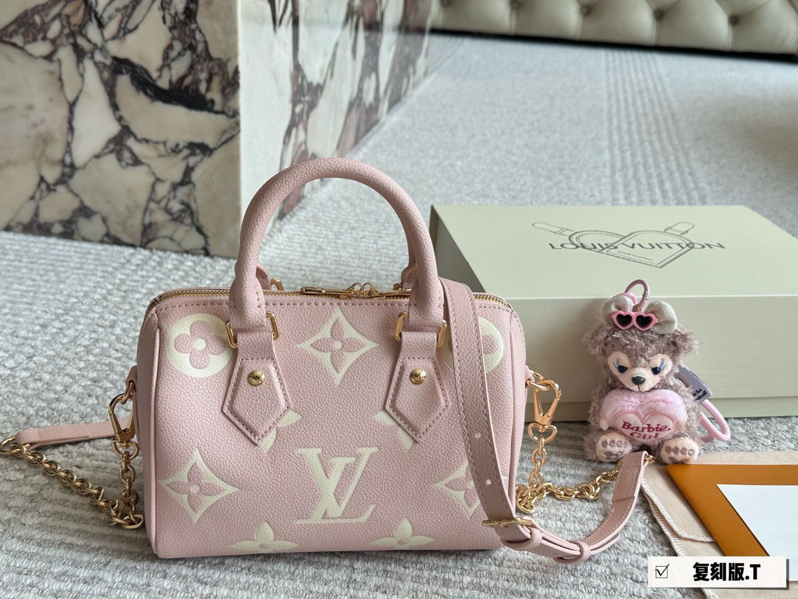 今日 LV SS23 Speedy 20 Purple Bag ルイ ヴィトン SS23 スピーディ 20 パープル バッグ-WTO輸入1