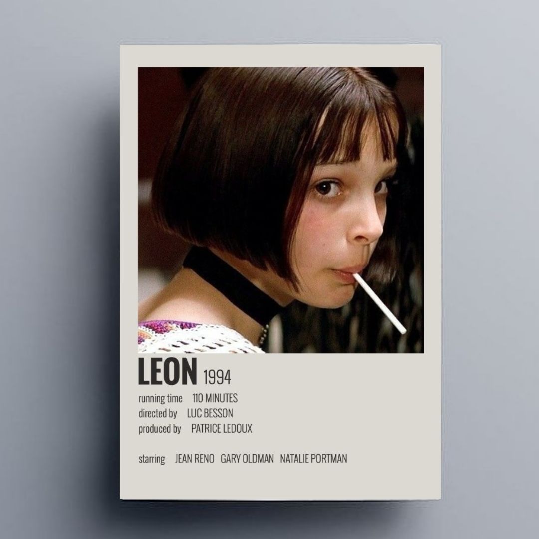 【B2判 映画ポスター】　LEON レオン レオン』LEON 映画ポスター アメリカ雑貨 メタルサイン ブリキ看板