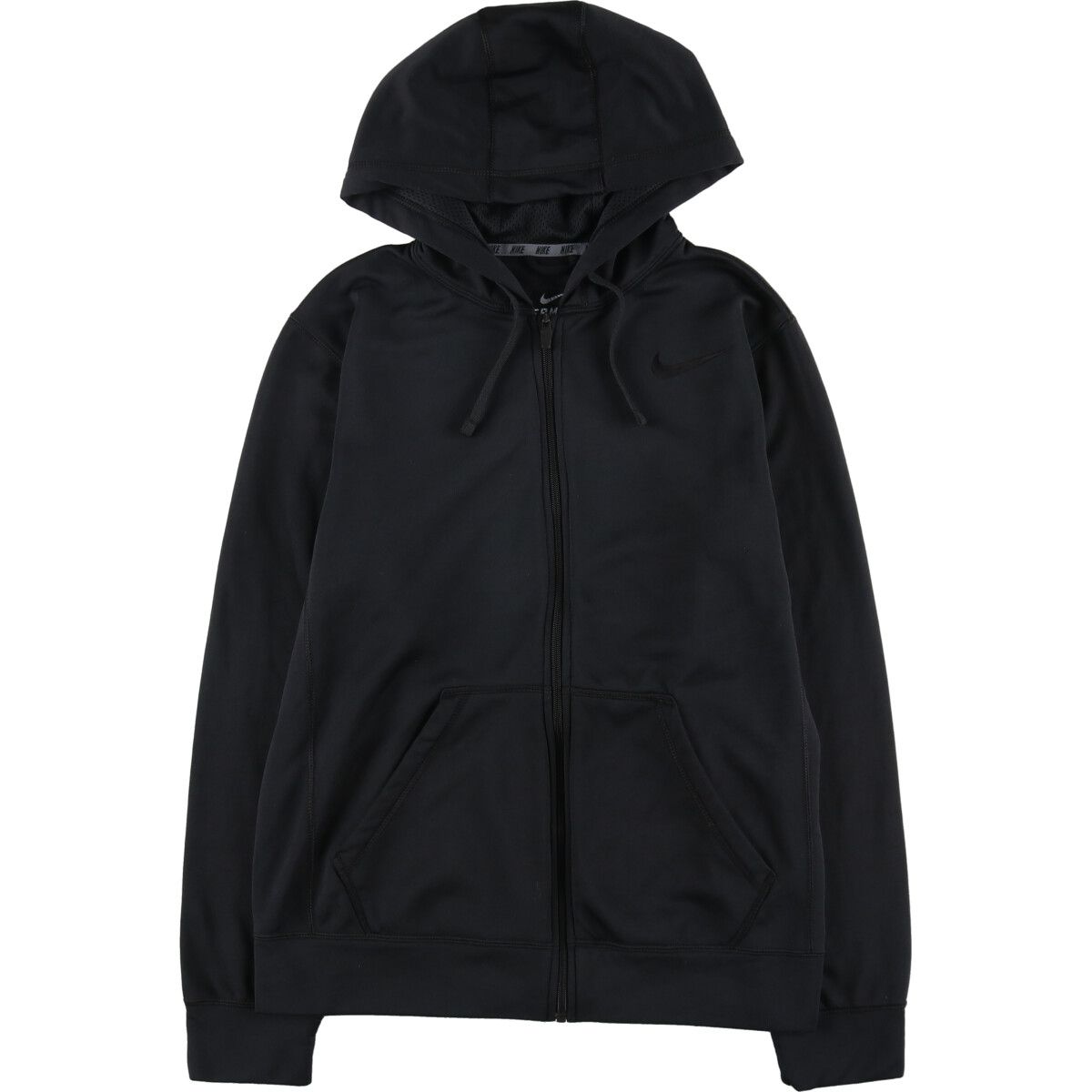古着 ナイキ NIKE TEAM THERMA-FIT スウェットフルジップパーカー メンズS相当/eaa468363