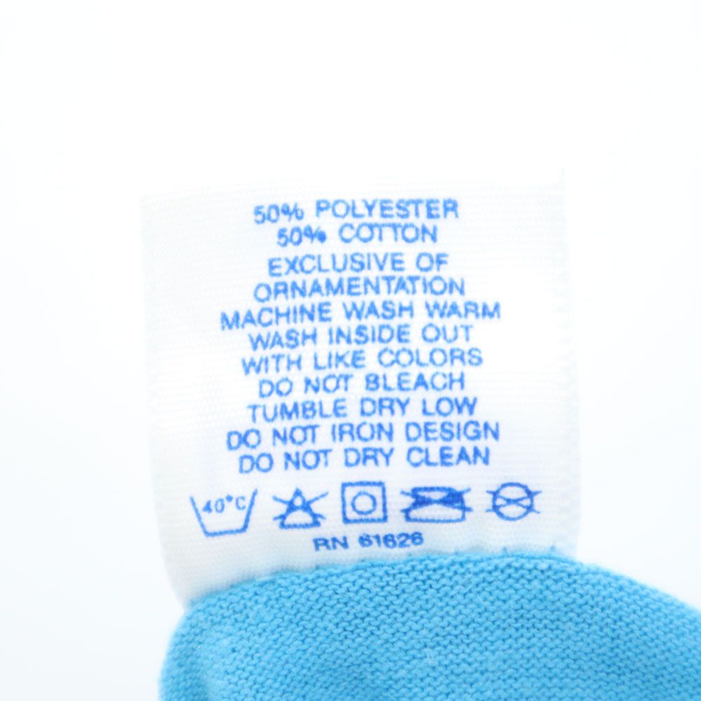 ベルバシーン 90s USA製 プリント 半袖 ミッキー Tシャツ XL 水色 Velva Sheen シングルステッチ オールド ヴィンテージ メンズ ベルバシーン 90s USA製 プリント 半袖 ミッキー Tシャツ XL 水色