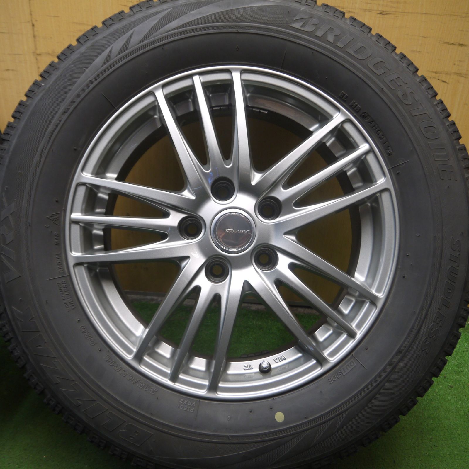 215/65R16 ブリヂストン ECO FORME ブリザックVRX2 アルファード 4本