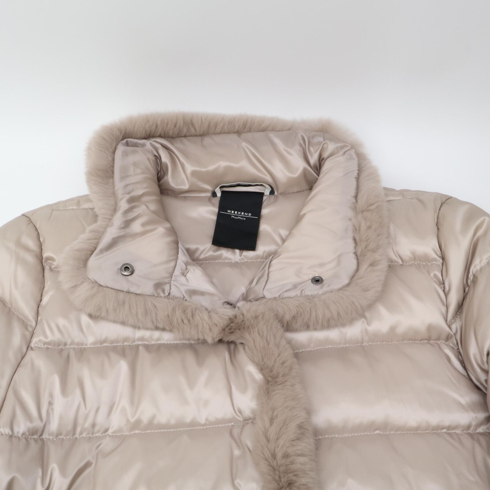 Max MaraWEEKEND マックスマーラウィークエンド ﾍﾞｰｼﾞｭ ﾌｧｰﾗｲﾆﾝｸﾞ ﾀﾞｳﾝ  