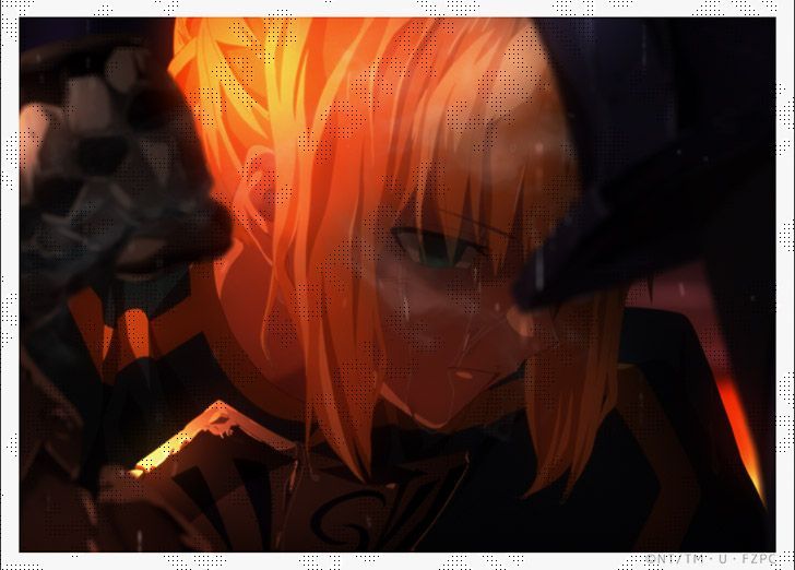 Fate/Zero オンタイムブロマイドWEBSHOPくじ 第24話 07 セイバー