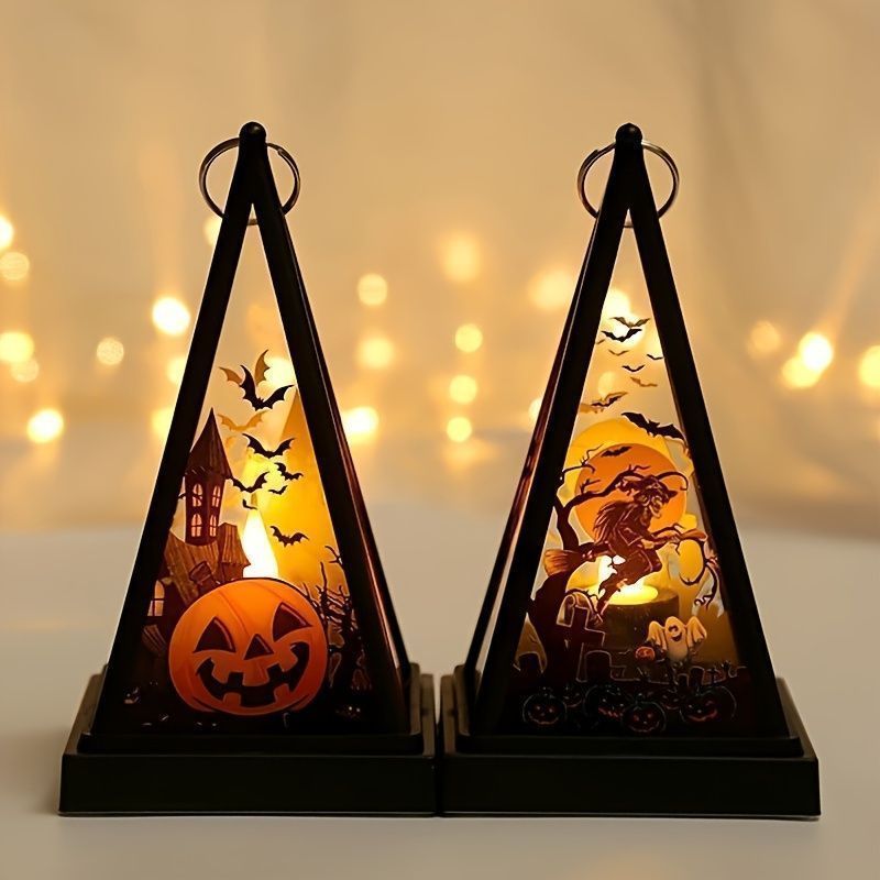 ハロウィン　ライト　ランプ　蠟燭　コンセント式　オブジェ Amazon.com: SOLLED Pumpkin Lights with Remote Control and