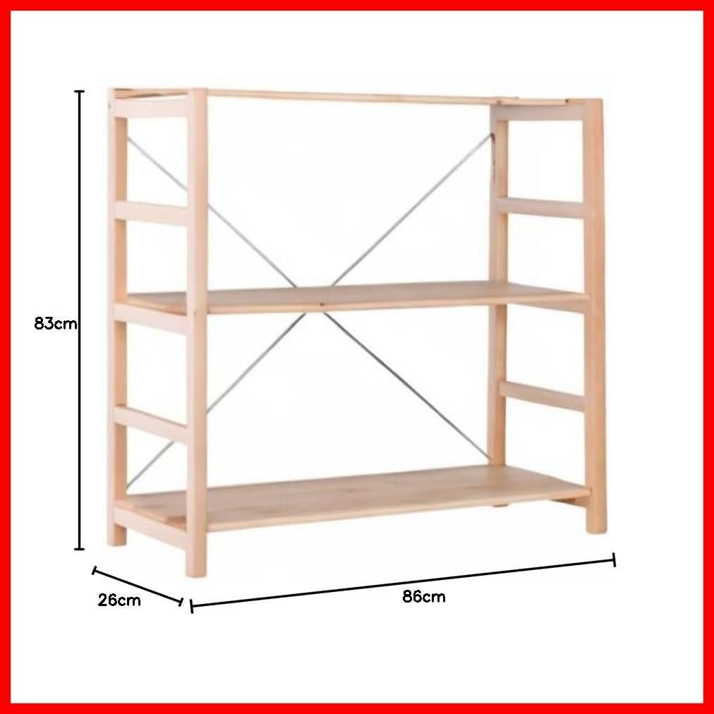 絶対お買い得！ 商品 パイン材ユニットシェルフ 小 無印 幅86×奥行26×高さ83cm 61182438