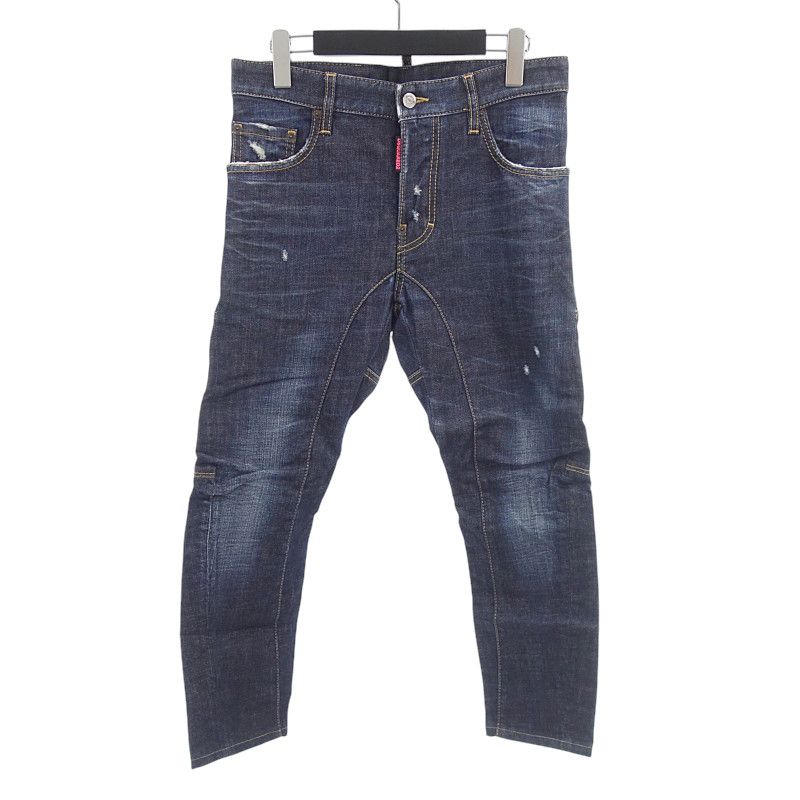 DSQUARED2 ディースクエアード ダメージ ボタンフライ ジーンズ