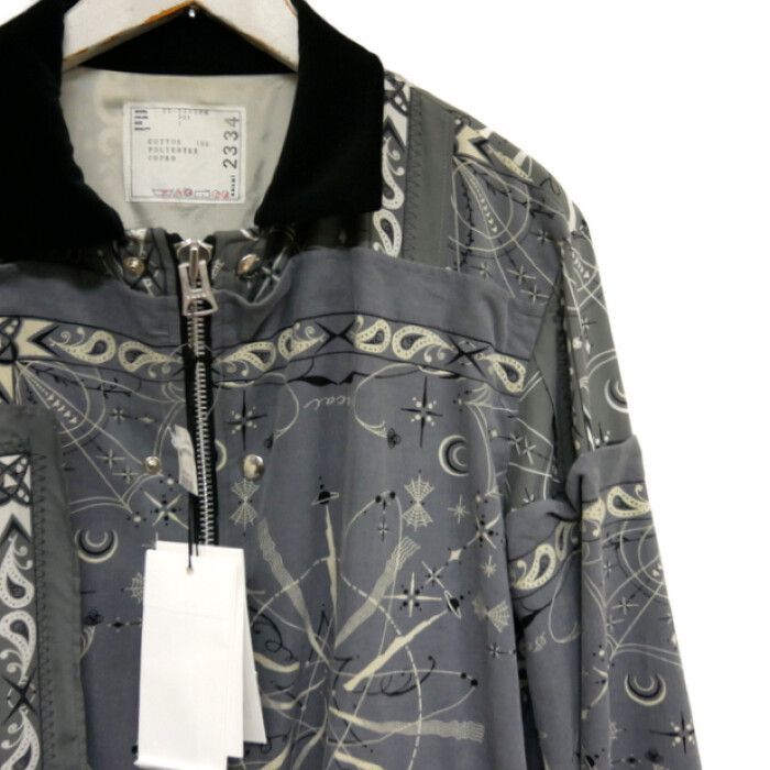 Sacai Woo BANDANA PRINT MA 1 2 purchase 