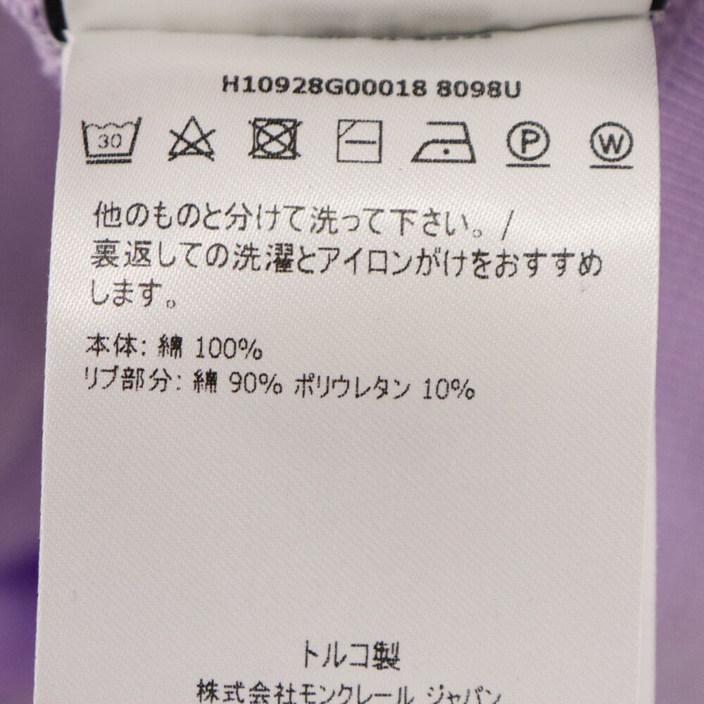 MONCLER (モンクレール) CREWNECK WITH TAPESTRY PATCH クルーネック  