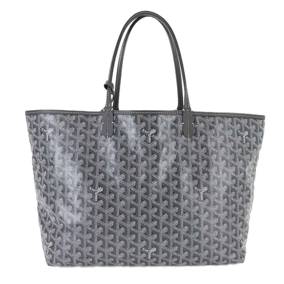 GOYARD (ゴヤール) サンルイGM トートバッグ PVCレザー GOYARD】ゴヤール サンルイGM トートバッグ PVC 緑 肩掛け