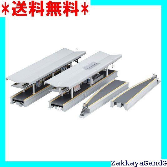 送料無料】KATO Nゲージ 近郊形ホームDX 島式セット 23-160 鉄道模型