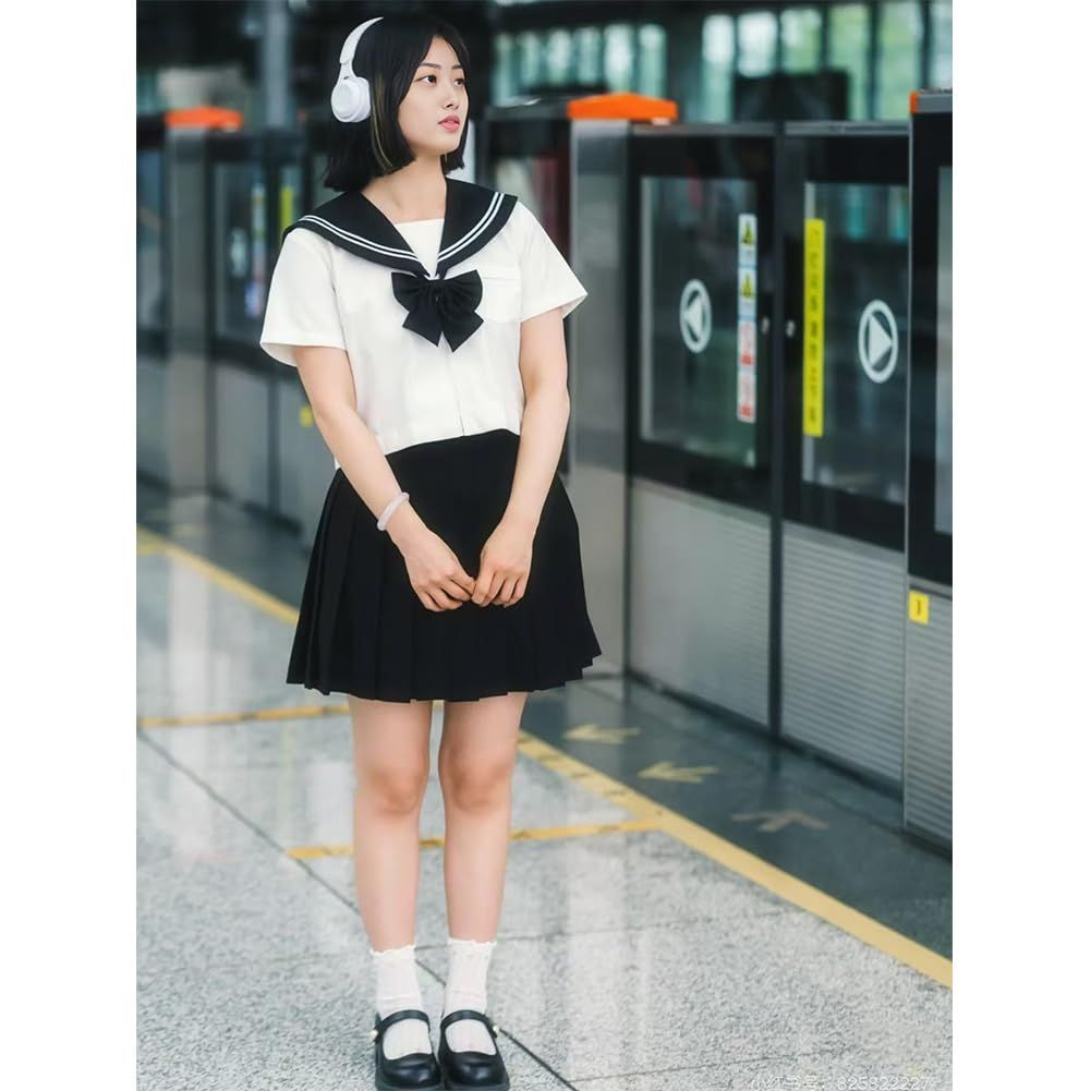新品 [Limspace] セーラー服 本格制服 コスプレ JK 女子高生