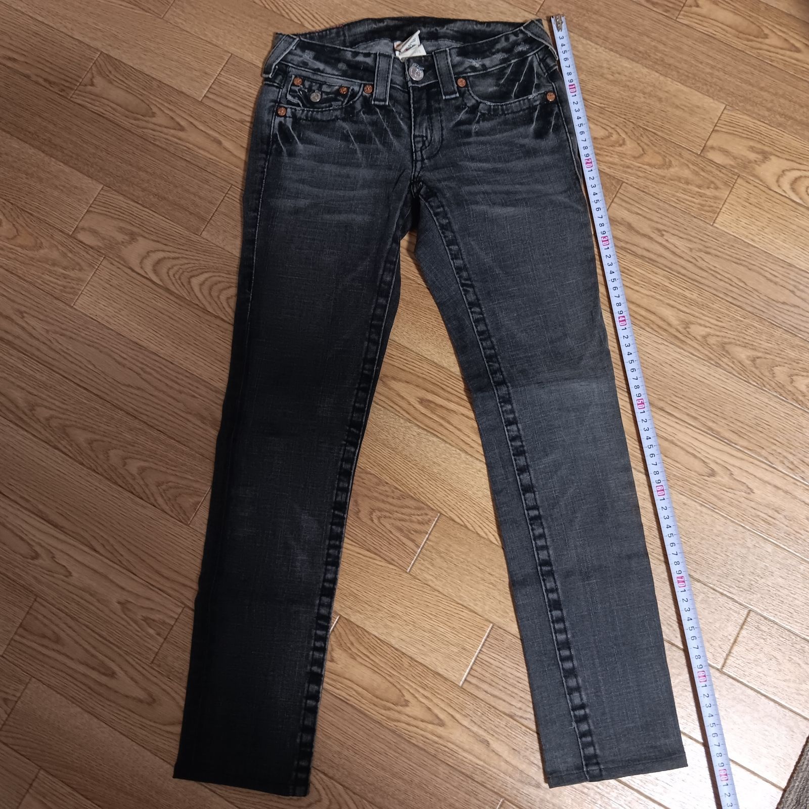 27インチ TRUE RELIGION JOEY レディースデニム USA製 トゥルー 