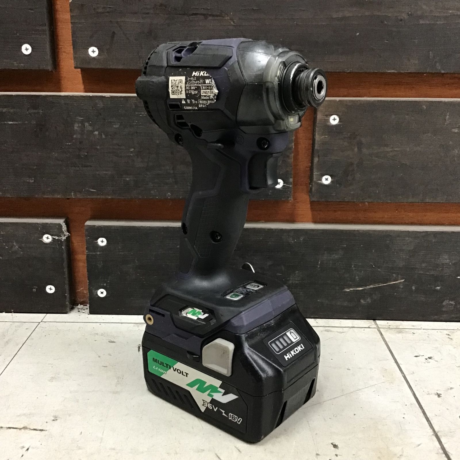 コードレスインパクト ※旧:日立工機) 中古品 ※旧:日立工機 ハイコーキ