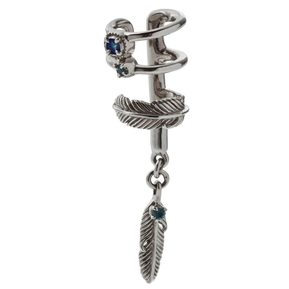 フェザーイヤカフ アルテミスクラシック シルバー ジュエリーブランド