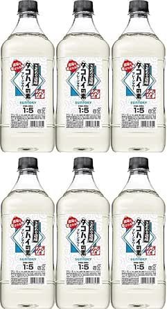 キズあり 商品の説明をご ください サントリーリキュール 酒場で愛される味 こだわり酒場のタコハイの素 濃縮カクテル プレーンサワーの素 1.8L×6本 4901777404946-a