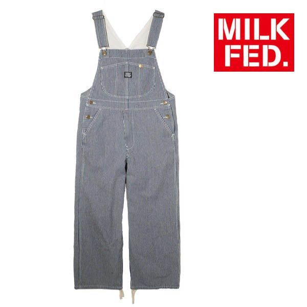 パンツ オーバーオール デニム サロペット ミルクフェド MILKFED DENIM ...