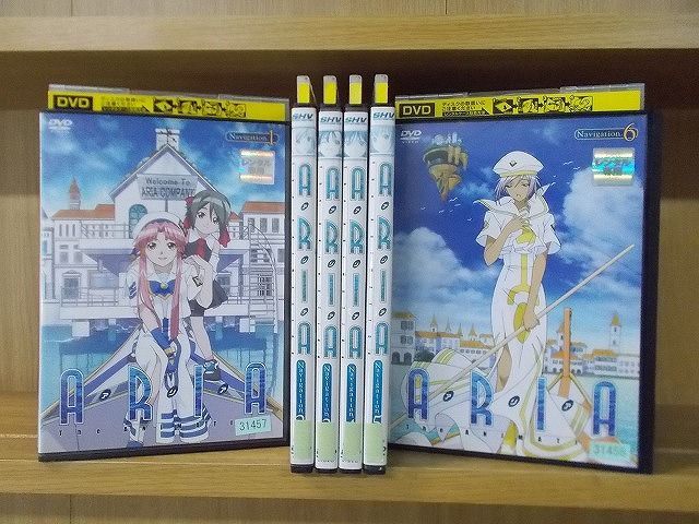 DVD ARIA アリア The ANIMATION 全6巻 ※ケース無し発送 レンタル落ち